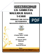 Brosur Maulidul Rasul 1436H PDF