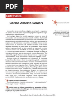 Entrevista a Carlos A. Scolari