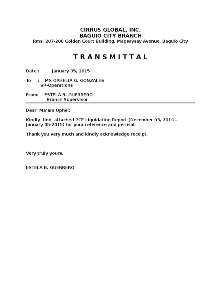 PCF Liquidation Report Jan 2015 | PDF | Business | Finance & Money ...