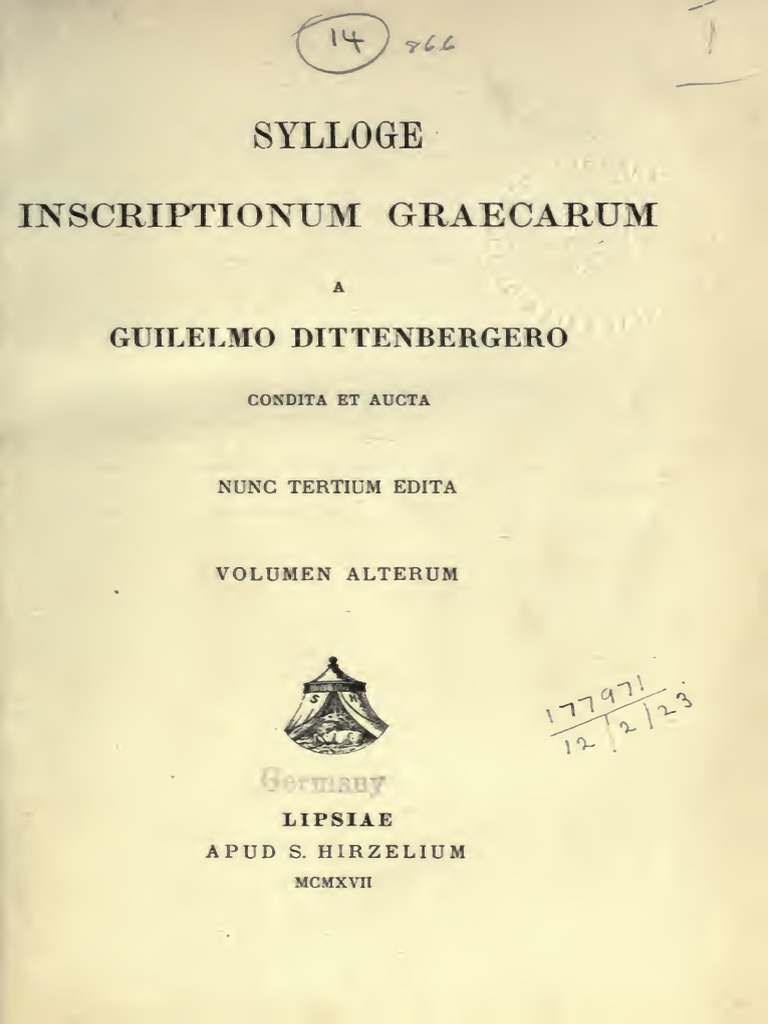 イースIX -Monstrum NOX- オリジナルサウンドトラック 初回限定版 Dittenberger - Sylloge Inscriptionum Graecarum (3) .2.1917 PDF | PDF