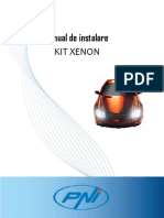 Manual Romana Instalare Xenon