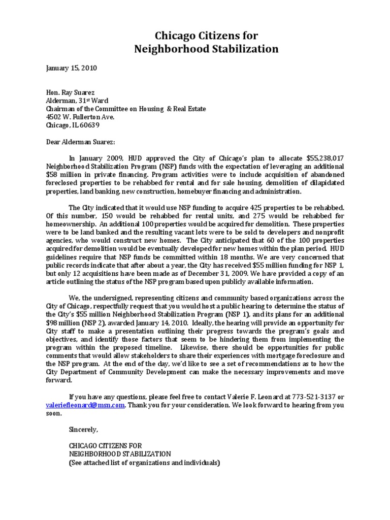 Letters to the council picture