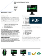 HP LA2405x Datasheet