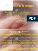 Propunere Proiect Stiintific Ketoprofen