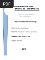 Equilibrio Hardy . Weimberg