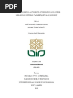 Download Aplikasi Algoritma Ant Colony Optimization Aco  by Raudak Muhammad SN253518387 doc pdf