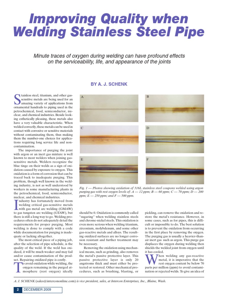 Welding Quality in Gas-Sensitive Metals | PDF | Welding | Construction