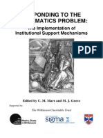 Responding To The Maths Problem PDF