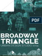 Pratt Institute Broadway Triangle Urban Design Studio, Fall 2014