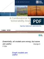 Ali Pinar Seminar: A Combinatorial Approach To Vulnerability Analysis of The Power Grid