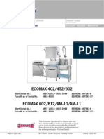 Ecomax402502602 Service Manual