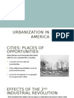 Urbanization in America