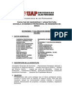 Syllabus Economia Minera-Uap PDF