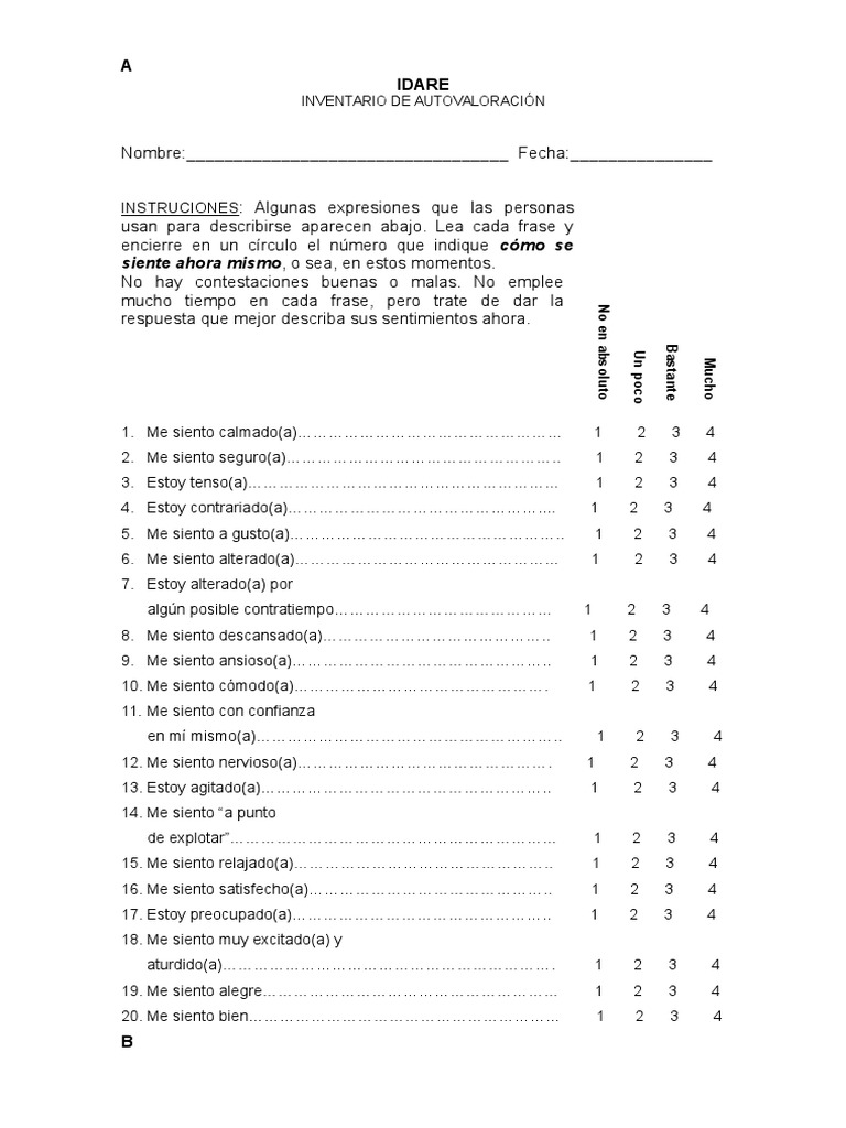 Test IDARE | Ocio | Deportes