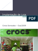 Implantação física e operacional de loja