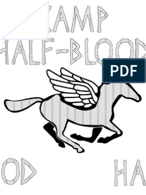 Camp Half Blood Stencil