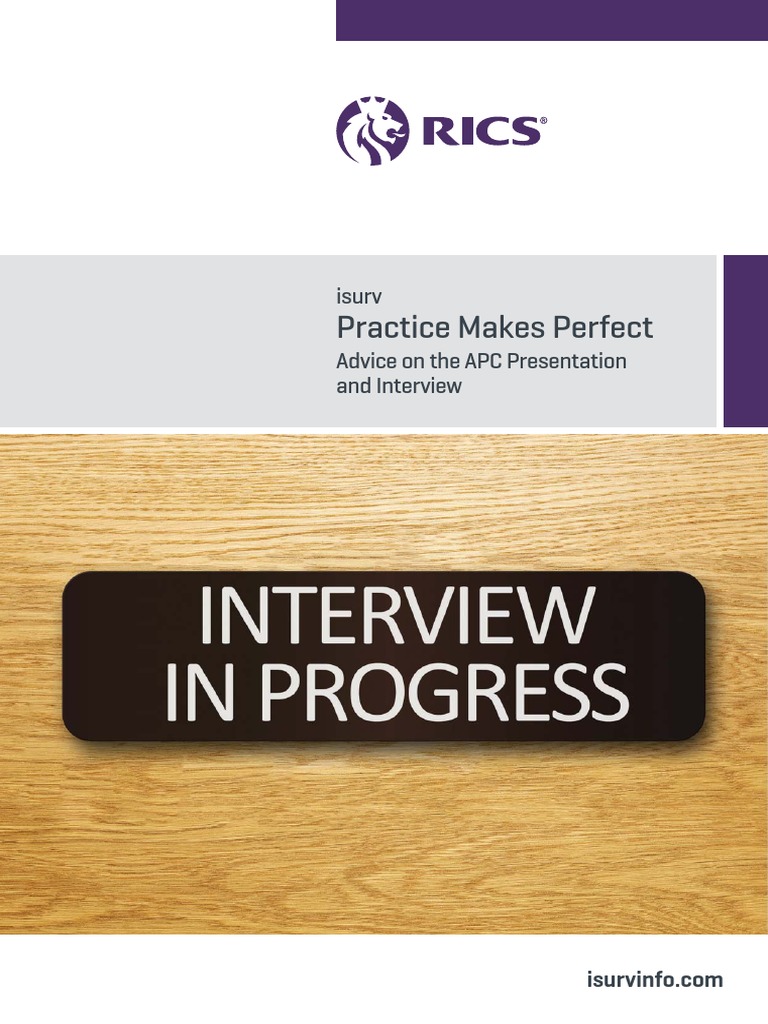 APC Paper 0 Interview in Progress | PDF | Competence (Human Resources)