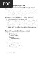 Chapter 1 Learning Environment and Chapter 2