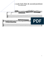 Pentatonic Double Scale Lick 