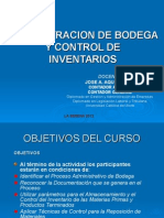 Administracion Bodega y Control Inventarios