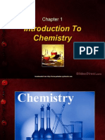 Introduction To Chemistry (Chapter 1)