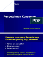 Pengetahuan Konsumen PDF