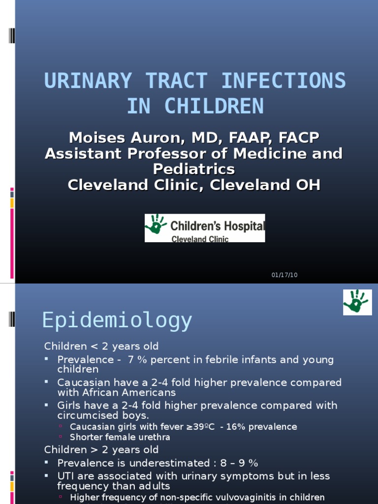 Urinary Tract Infections in Children | PDF | Urinary Tract Infection ...