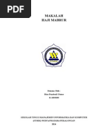 Download Makalah Haji Mabrur by Dhewie Manda SN253563653 doc pdf