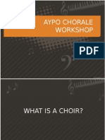 Aypo Choir Workshop