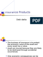 Insurance Products: Debi Datta