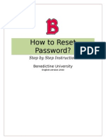 How to Reset Password