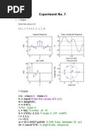 Solutions of Matlab