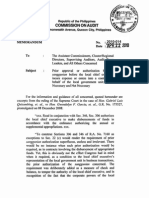 COA Memo No. 2010-014-SP Approval For LCE To Enter Contract