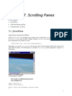 Chapter 7. Scrolling Panes: 7.1 Jscrollpane