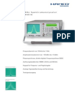 SpectAnalyser HM5510 Data