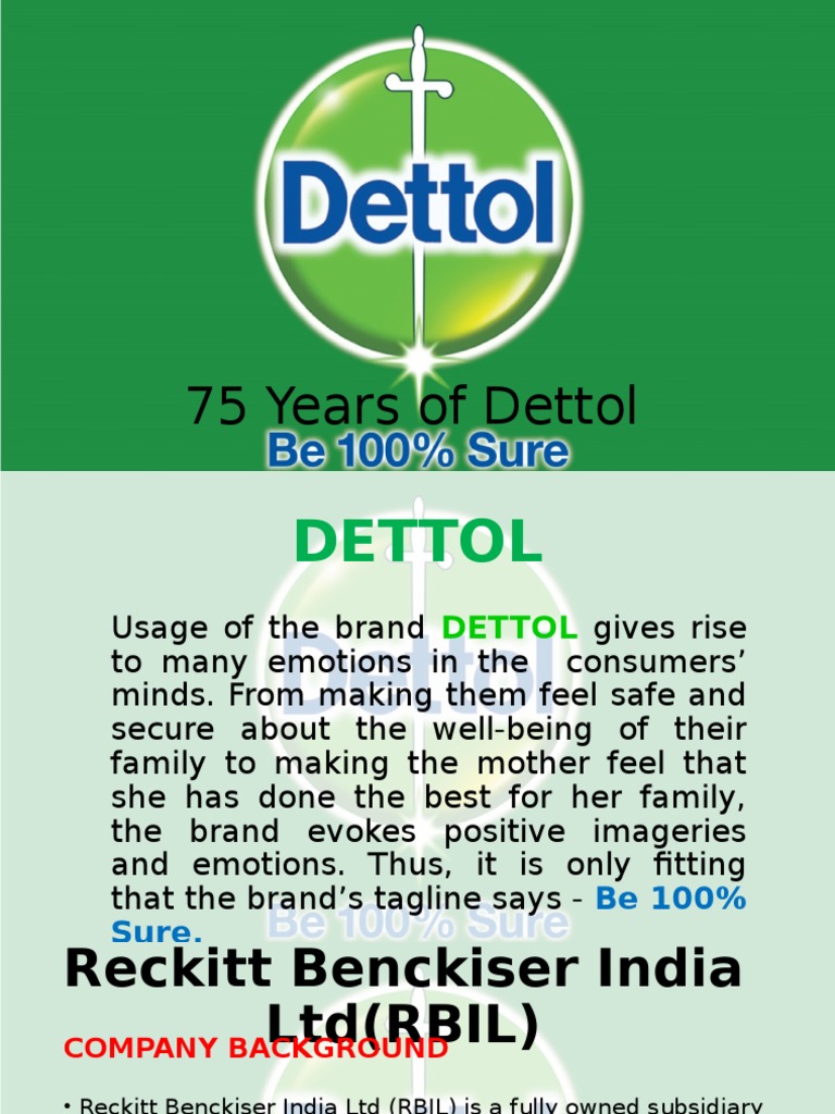 Detol | PDF | Brand | Business