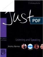 Just - Listening & Speaking (Intermediate)