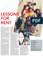 Lessons for rent