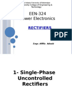 EEN-324 Power Electronics: Single-Phase Rectifiers
