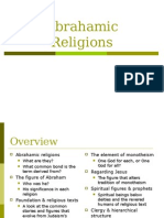 Abrahamic Religions