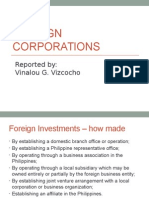 Foreign Corporations