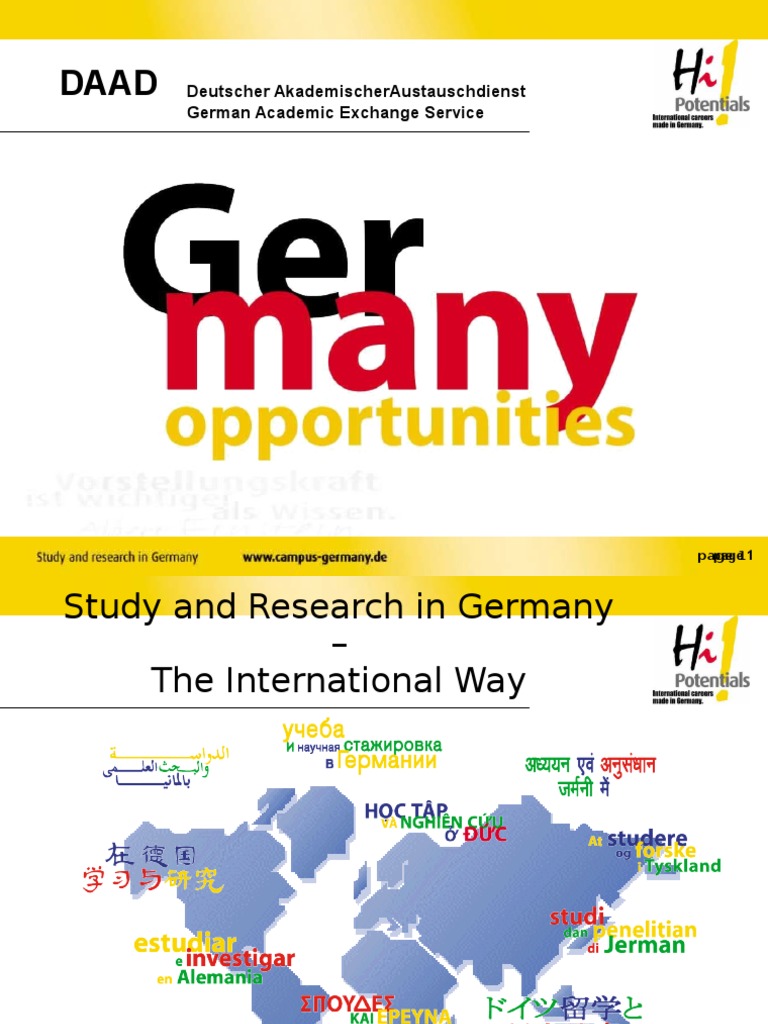 Reasons to Study in Germany | PDF | University | Germany