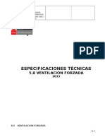 Especificaciones Tecnicas Del Sistema de Ventilacion Del MALI-PERU