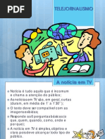 Noções de Telejornalismo