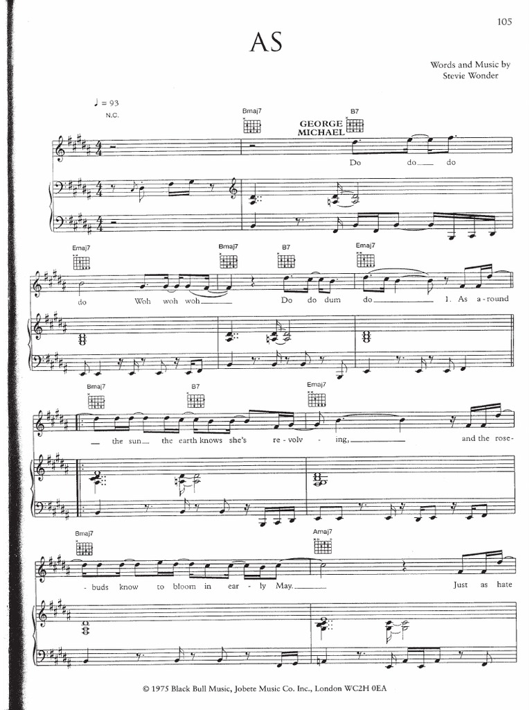 Stevie Wonder As | PDF