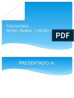 TAXONOMIA REINOS