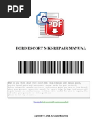 Download Ford Escort Mk6 Repair Manual Download by IonelMinzala SN253614426 doc pdf