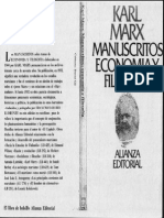 Karl Marx Manuscritos Economico Filosoficos PDF