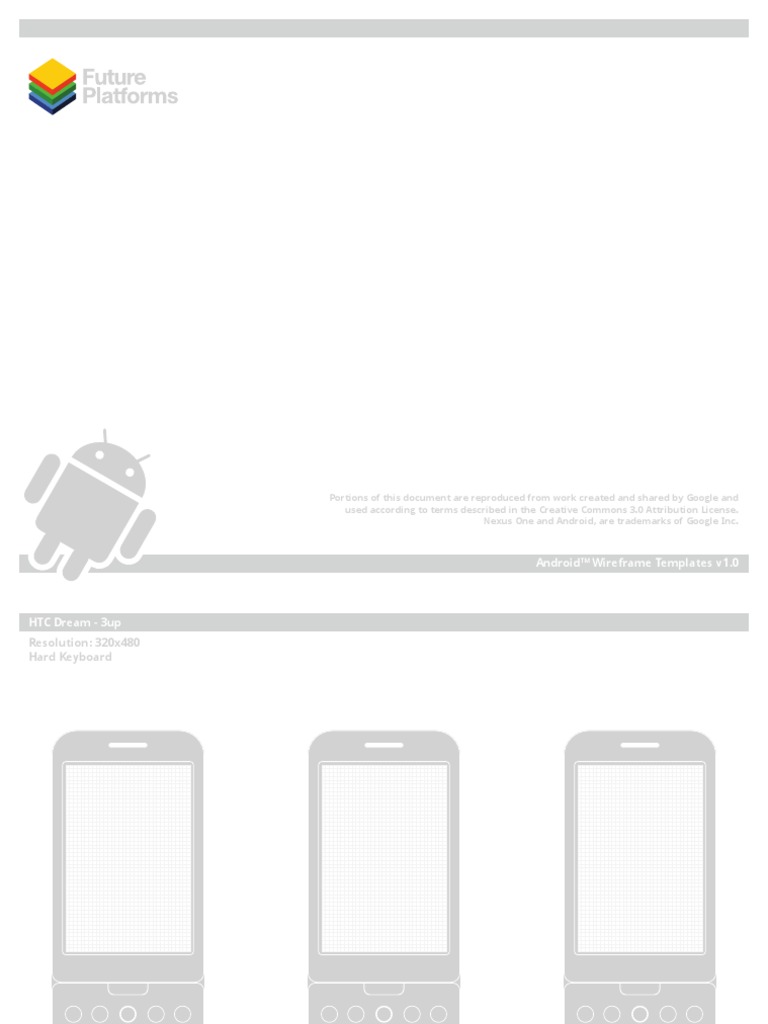 Android Wireframe Templates3 PDF | PDF | Games & Activities
