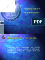 Elaboración de La Información